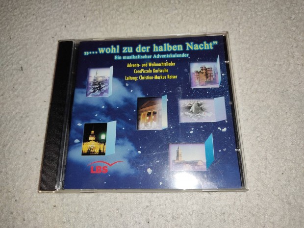 Advents &Weihnachts Lieder CD (Karcsonyi CD)