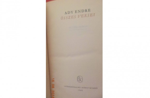 Ady Endre sszes versei