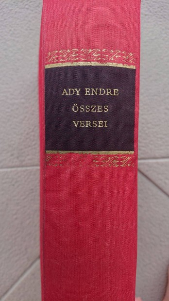 Ady sszes versei c. ktet, hasznlt, Magyar Helikon 1968