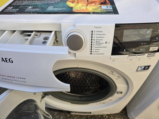 Aeg 8/6kg-os gőz mosó-szárítógép,280eft helyett 150eft 6hó garancia!