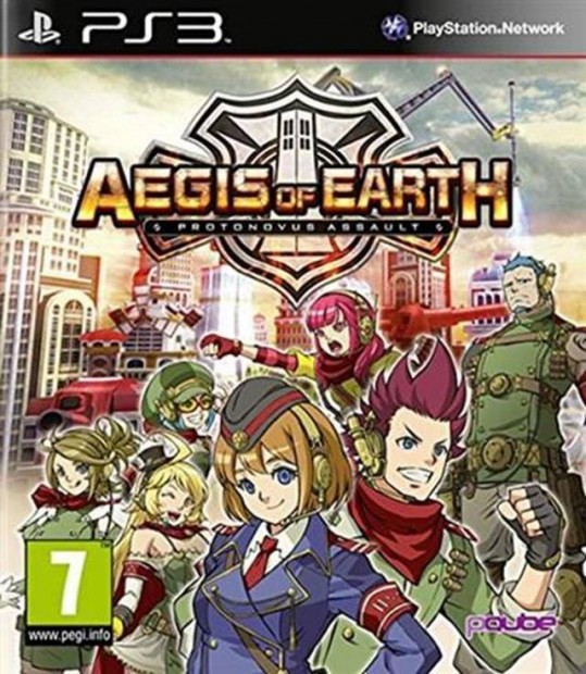 Aegis of Earth Protonovus Assault PS3 játék