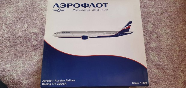 Aeroflot Jcwings 777-300ER fm replgpmodell