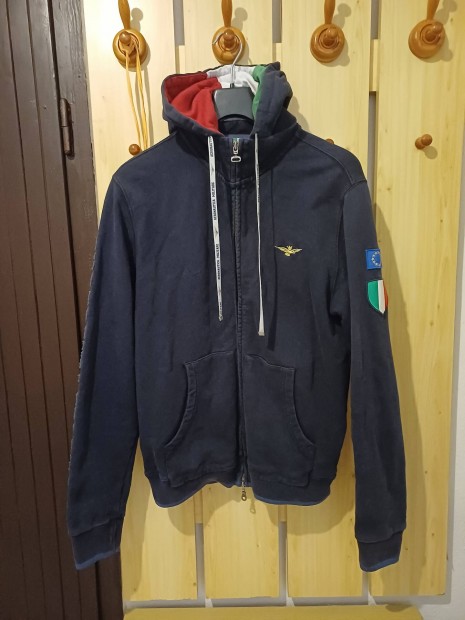 Aeronautica militare frfi fullzip kapucnis pulver 