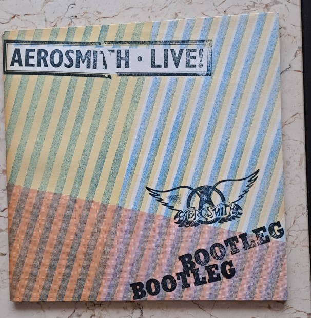 Aerosmith Bootleg cm dupla koncertlemeze