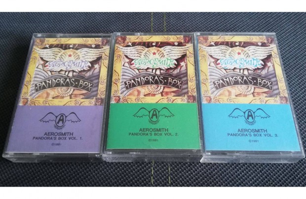 Aerosmith - Pandora's Box - eredeti kazetták