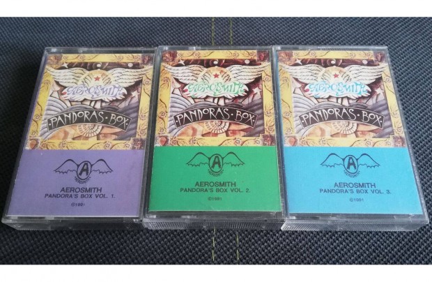 Aerosmith - Pandora's Box - eredeti kazettk