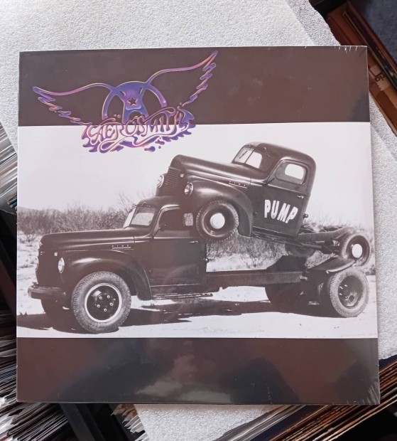 Aerosmith - Pump Bakelit Lemez LP Bontatlan