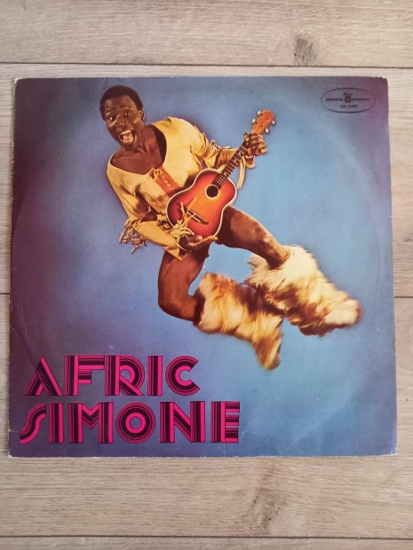 Afric Simone bakelit lemez