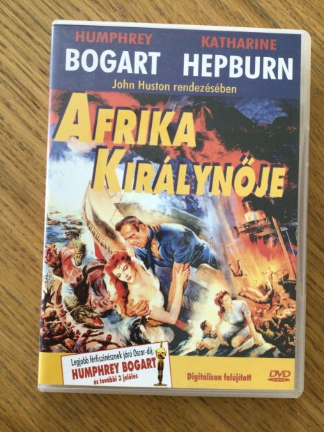 Afrika kirlynje DVD (Humphrey Bogart, Katharine Hepburn)
