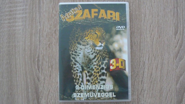 Afrikai szafari 3D Dvd Eredeti!