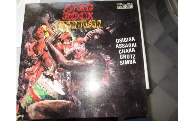 Afro Rock Festival bakelit hanglemez eladó
