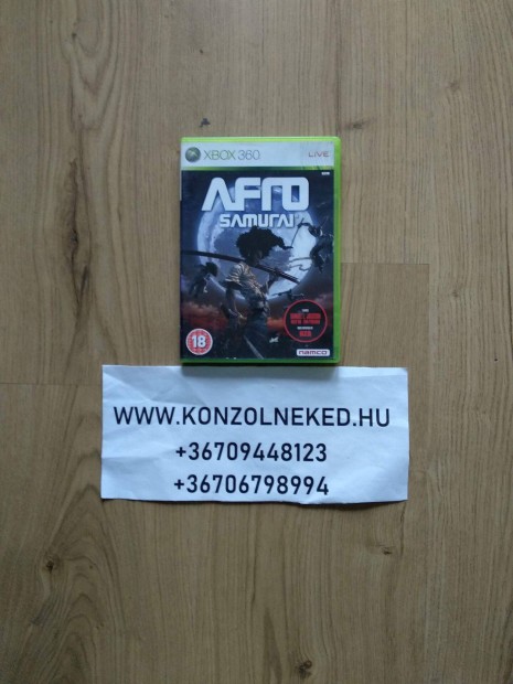Afro Samurai Xbox 360 játék