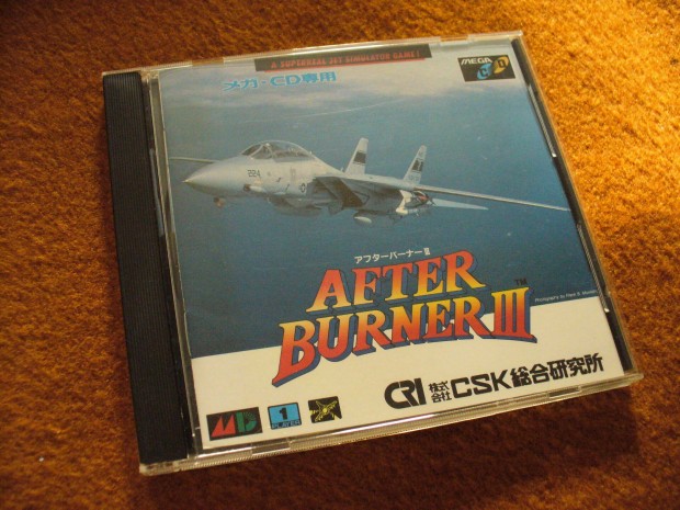 After Burner III - Sega Mega CD videjtk (Japn verzi)