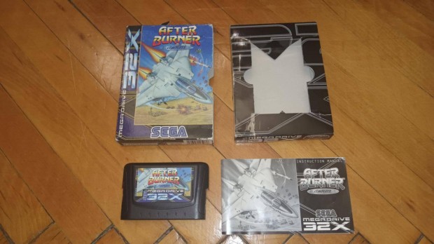 After Burner sega mega drive 32x jtk kompletten