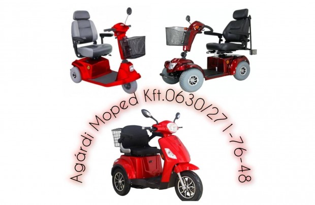 Agrdi Moped elektromos moped rokkantkocsi rokkant kocsi garancia