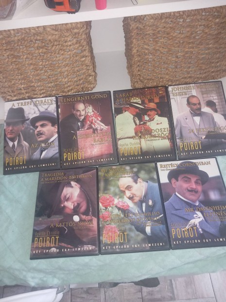 Agatha Christie Poirot DVD Sorozat