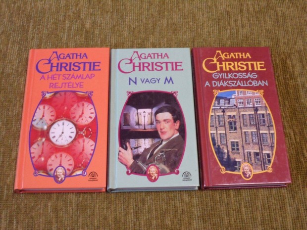 Agatha Christie: A ht szmlap rejtlye + N vagy M. + Gyilkossg a di