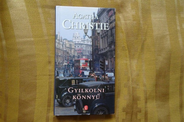 Agatha Christie : Gyilkolni knny - olvasatlan, hibtlan