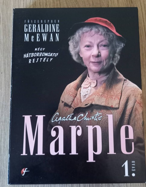 Agatha Christie : Marple 1.vad - 4 dvd dszdoboz