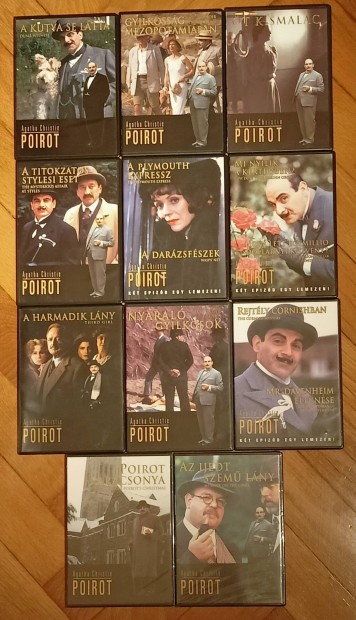 Agatha Christie - Poirot DVD filmek 