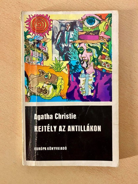Agatha Christie - Rejtly az Antillkon (Eurpa Knyvkiad 1970)
