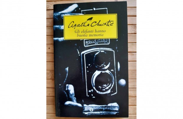 Agatha Christie könyv olasz nyelven