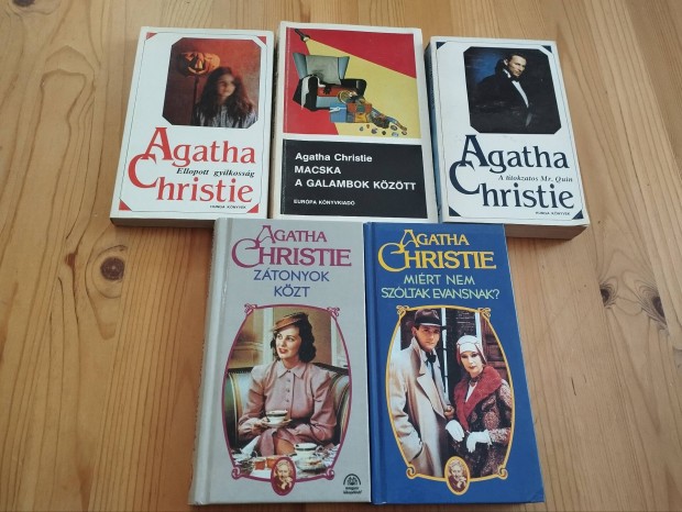 Agatha Christie knyvcsomag (5 db)