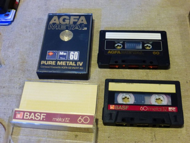 Agfa Basf metal kazettk