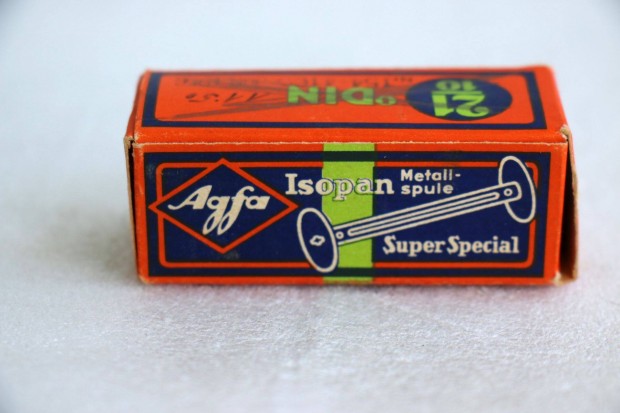 Agfa Isoplan Special Super film doboza. (1.)
