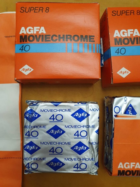 Agfa Moviechrome 8mm es film, bontatlan 