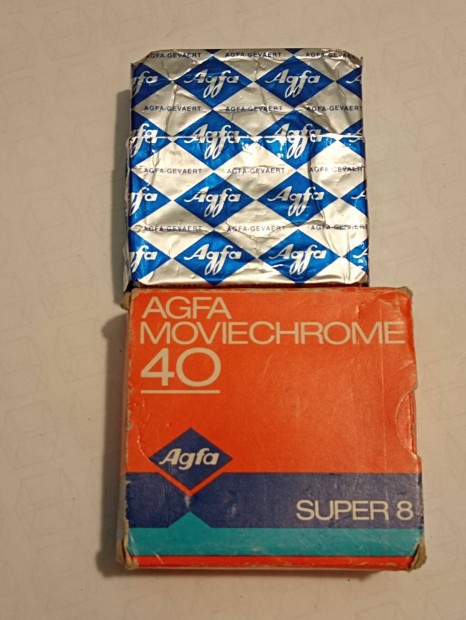 Agfa moviechrome 40 Super 8, lejrt mozifilm