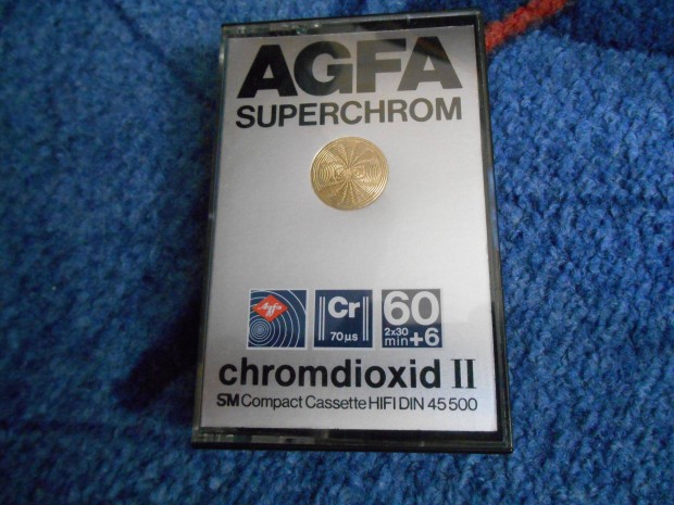 Agfa superchrom chromdioxid II 60+6