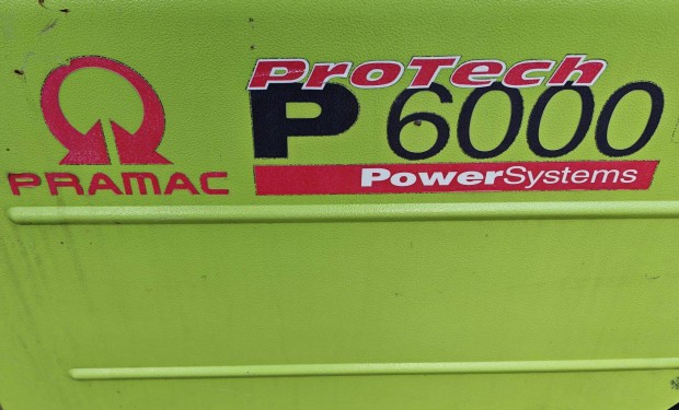 Aggregtor ramfejleszt Pramac P6000 tp dzel szp llapotban