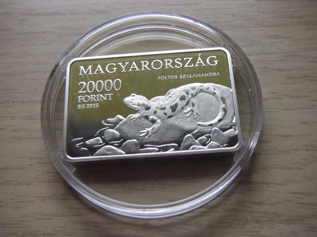 Aggteleki Nemzeti Park Ezüstérem 2025 zárt bontatlan kapszulában