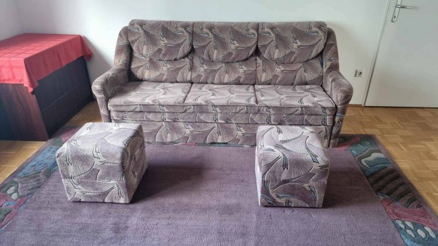 Ággyá nyitható, ágyneműtartós kanapé nagyon szép állapotban eladó