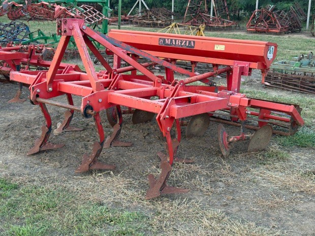 Agrifarm 6 kapás grubber (grúber) vetőládával