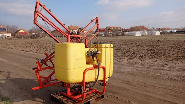 Agromechanika permetező, szántóföldi, traktorhoz