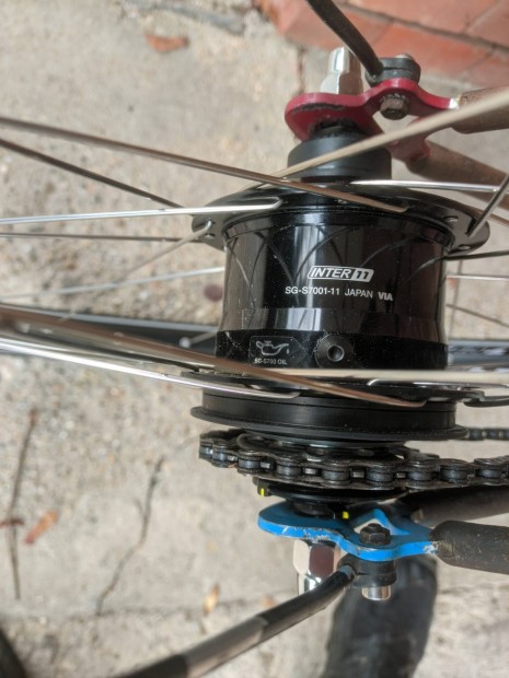 Agyvlt Shimano Alfine 11 fokozat v-fkes s trcsafkes