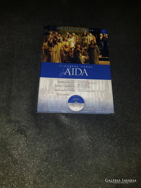 Aida Giuseppe Verdi CD s knyv egyben