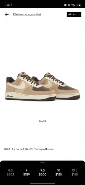 Air Force 1'07 LV8 'Baroque Brown'