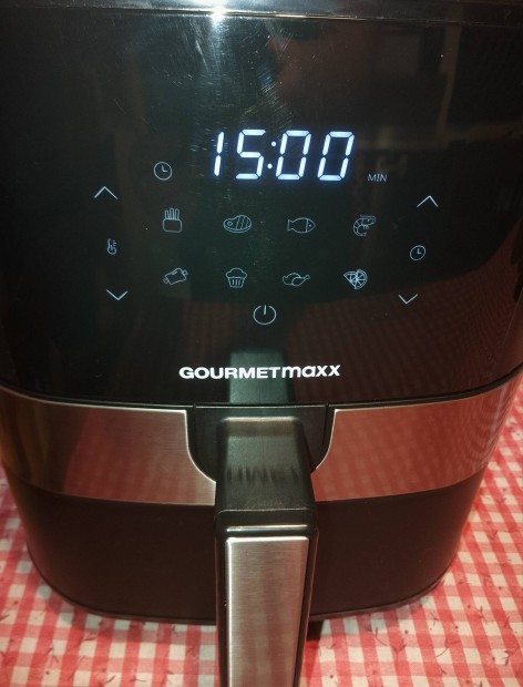 Air Fryer Gourmetmaxx forrlevegs st 6,2L + stpapr