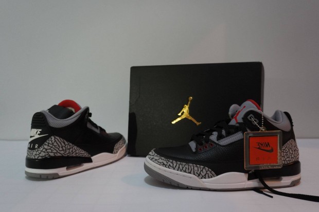 Air Jordan 3 Retro OG Black Cement 2018 sneaker