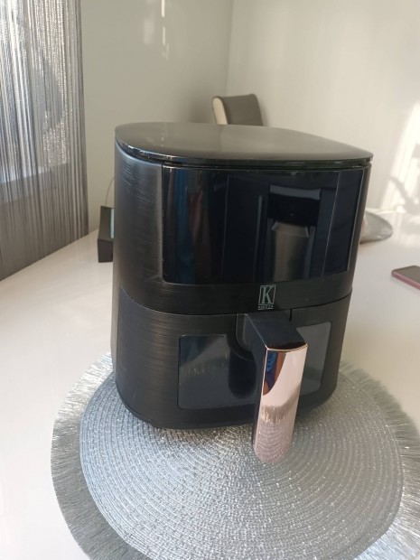 Air fryer. Black-rosegold! Kikoza ( Berlinger haus ) 5 liter.