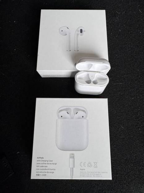 Airpods 2 vezetékes töltőtok (1,5 éves) eladó