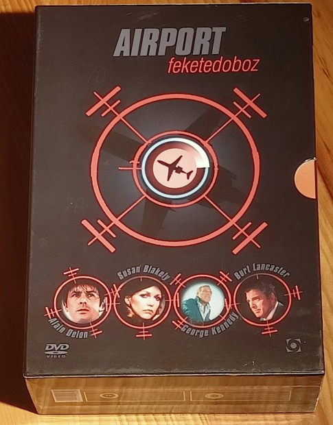Airport gyűjtemény 1-4 Feketedoboz (4 DVD)