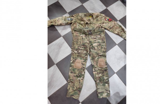 Airsoft gyakorló rzházat szett XXL multicam