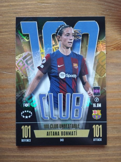 Aitana Bonmati (Barcelona) 100 Club Ni Bajnokok Ligja 2023 krtya