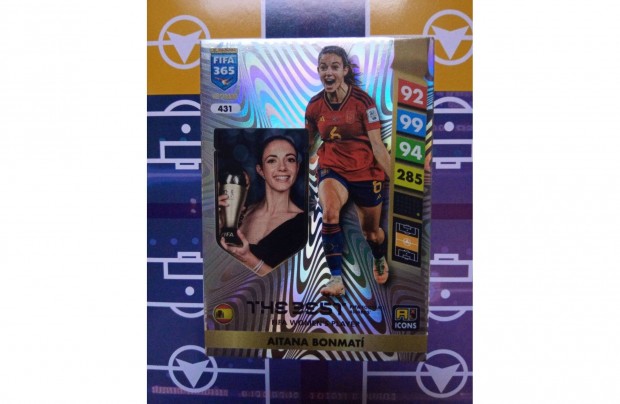 Aitana Bonmati (Spanyolorszg) Panini Fifa 365 2025 Icon Legend krtya