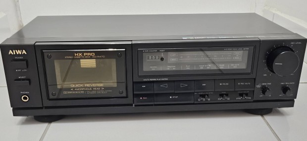 Aiwa Ad-R470V HX Pro kazetts deck 