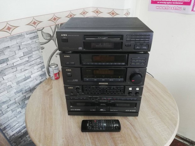 Aiwa CX-Z87M vintage komoly hifi 295W távval olcsón szállítással eladó